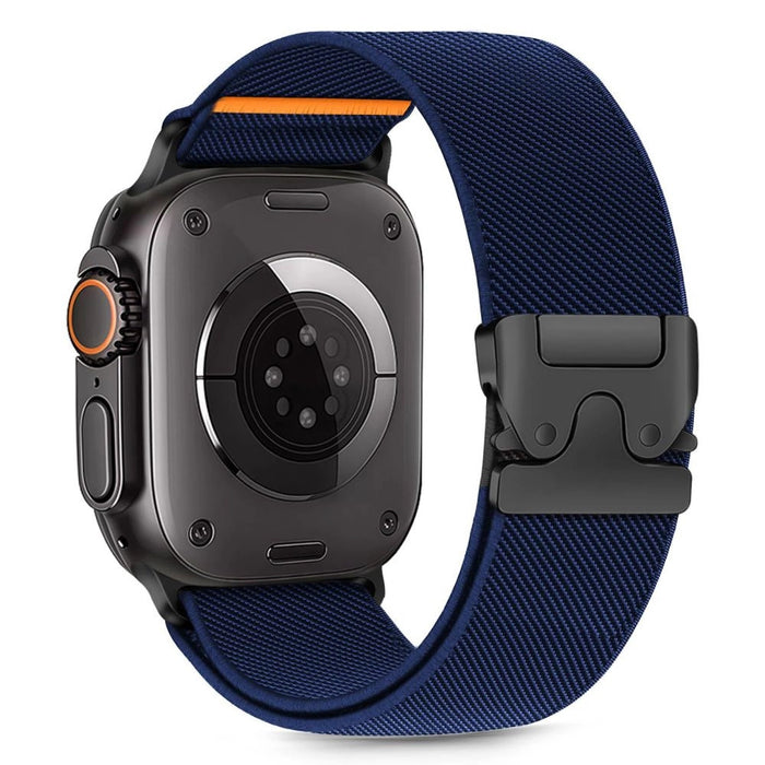Tech-Protect найлонова закопчалка за Apple Watch 44 / 45 / 46 / 49 мм - тъмносин