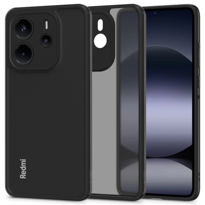 Tech-Protect MagMat калъф за Xiaomi Redmi Note 14 4G / LTE - черен мат