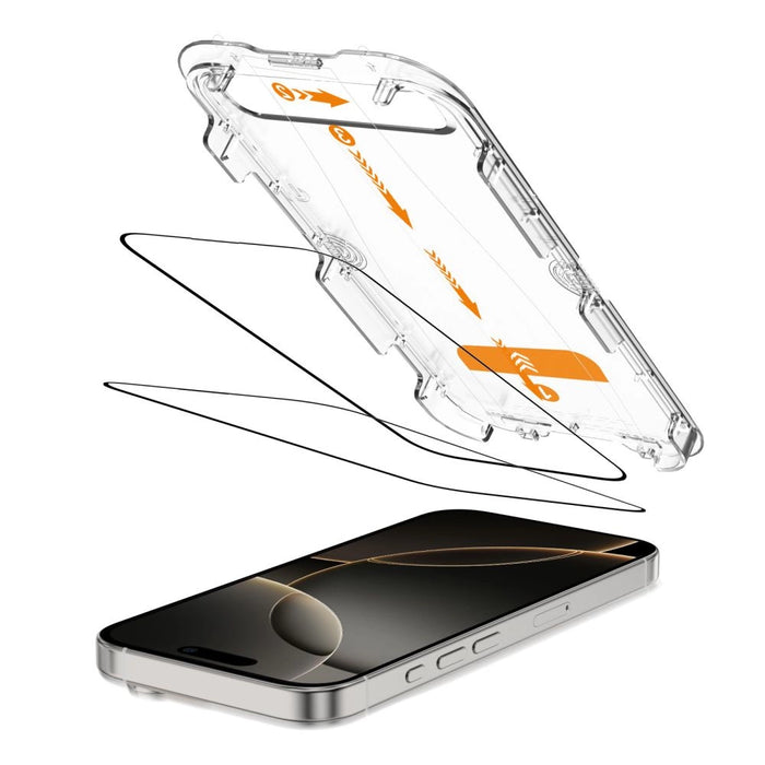 Tech-Protect Quick Set+ 2 пакета от закалено стъкло за iPhone 16 Pro