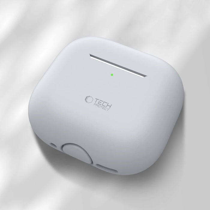 Силиконов калъф Tech-Protect за Apple AirPods 4 - сив
