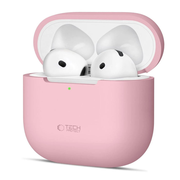 Силиконов калъф Tech-Protect за Apple AirPods 4 - розов