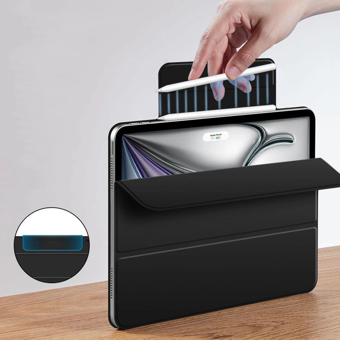 Tech-Protect Smartcase Magnetic за iPad Air 13” 2024 / 2025 - черен