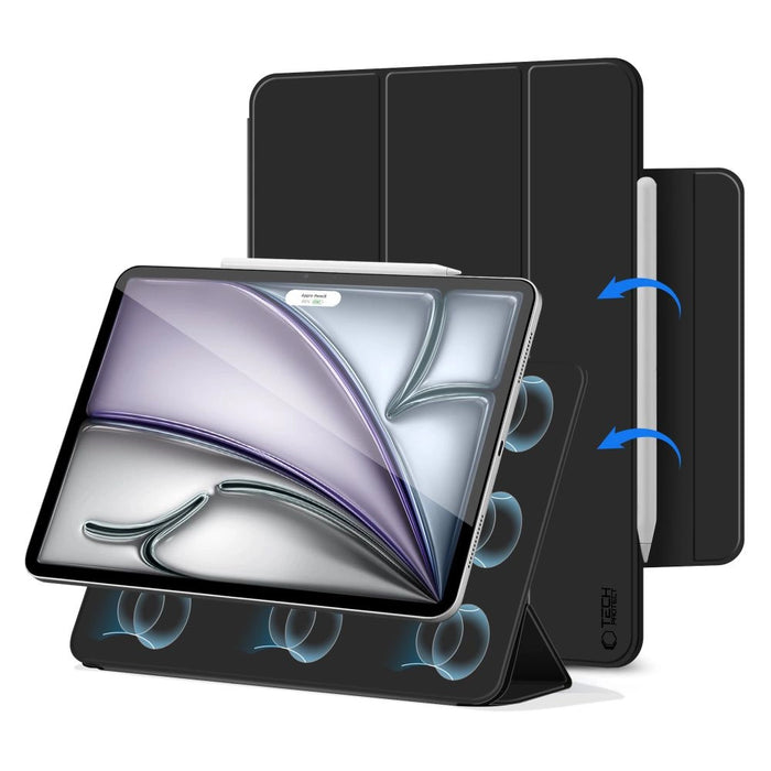 Tech-Protect Smartcase Magnetic за iPad Air 13” 2024 / 2025 - черен
