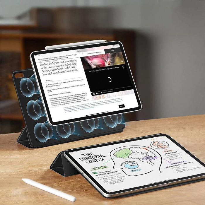 Tech-Protect Smartcase Magnetic за iPad Air 13” 2024 / 2025 - черен