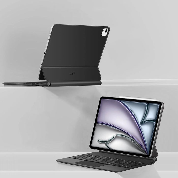Tech-Protect Smartcase Magnetic с клавиатура за iPad Pro 12.9” 2020 / 2021 / 2022 / iPad Air 13” 2024 / 2025 - черен