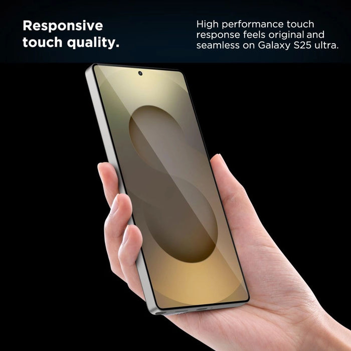 Закалено стъкло Tech-Protect Quick Set+ за Samsung Galaxy S25 Ultra - прозрачно