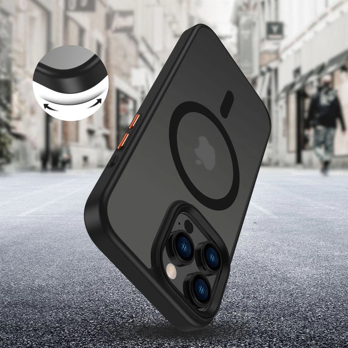 Tech-Protect MagMat Magsafe 3 комплекта калъф за iPhone 16 - черен мат