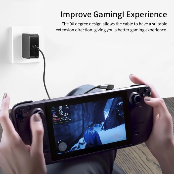 Tech-Protect Ultraboost AA02 USB-C ъглов адаптер - сив