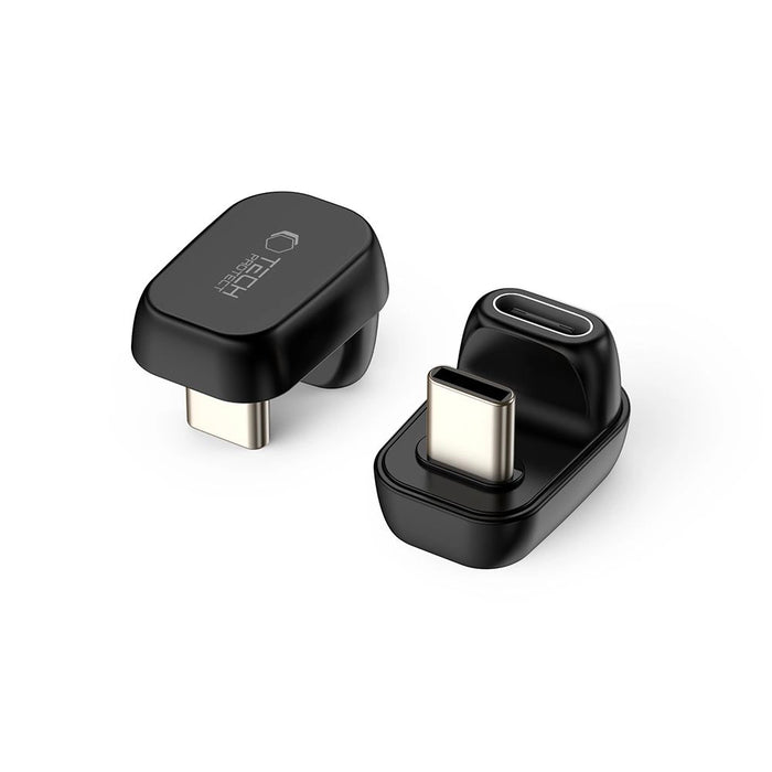 Tech-Protect Ultraboost AA04 USB-C ъглов адаптер - черен