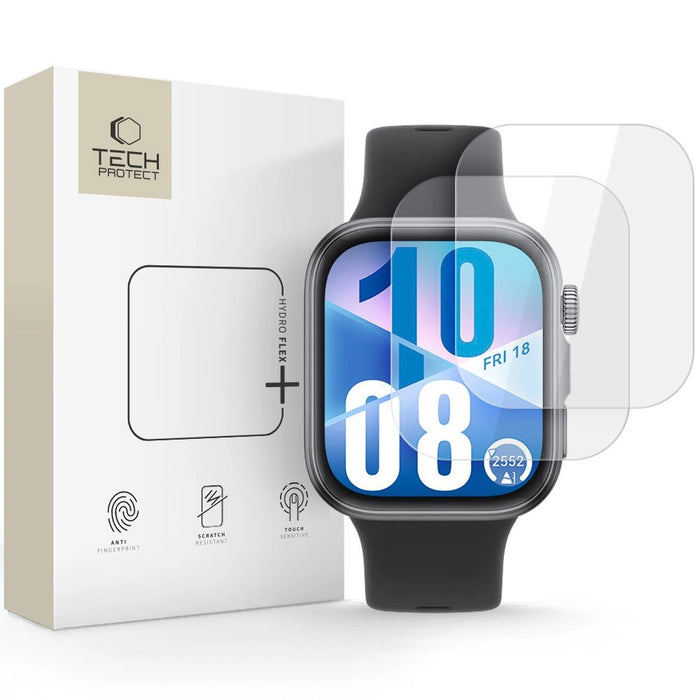 Tech-Protect Hofi Hydro Flex+ 2 пакета хидрогелно фолио за Huawei Watch Fit 3 / 4 - прозрачно