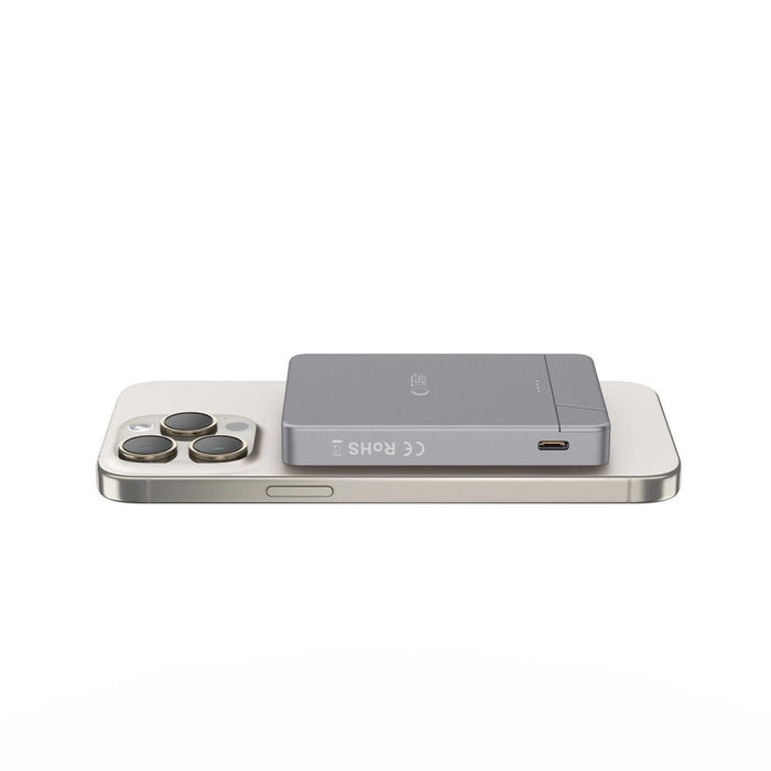 Преносима батерия Powerbank Tech-Protect PB14 LifeMag MagSafe 5000 mAh - сив