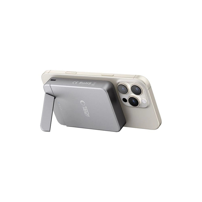 Преносима батерия Powerbank Tech-Protect PB14 LifeMag MagSafe 10000 mAh - сив