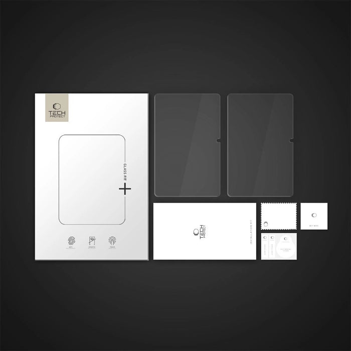 Закалено стъкло Tech-Protect Glass Fit+ 2-pack за Xiaomi Redmi Pad 2 11.0 / SE 11.0 - прозрачно