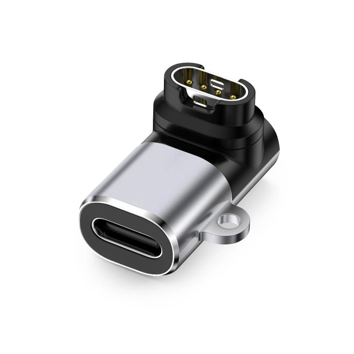 Tech-Protect Ultraboost USB-C ъглов адаптер за часовник Garmin - сив