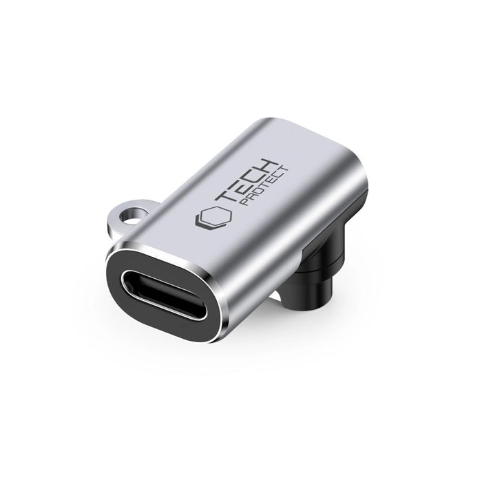 Tech-Protect Ultraboost USB-C ъглов адаптер за часовник Garmin - сив