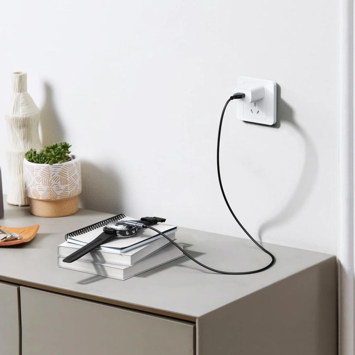 Tech-Protect Ultraboost USB-C ъглов адаптер за часовник Garmin - сив