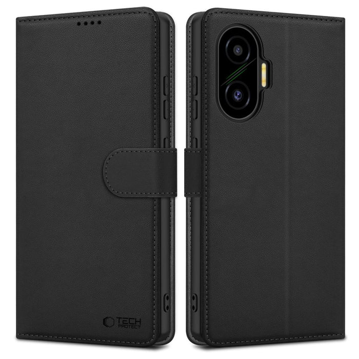 Tech-Protect Wallet Case за Xiaomi Poco F7 5G - черен