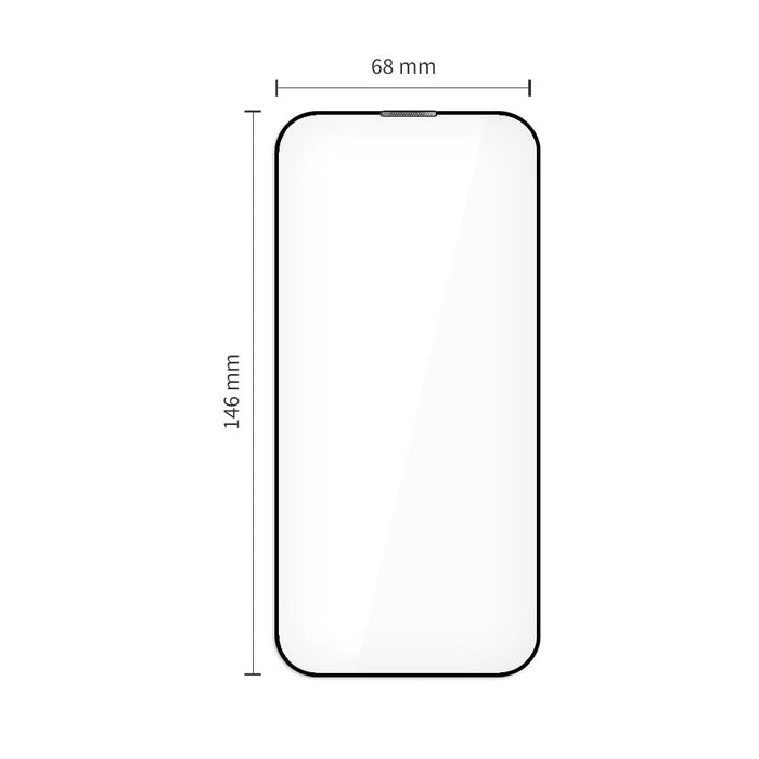 Tech-Protect Quick Set+ 2 пакета закалено стъкло за iPhone 17 Pro - черно