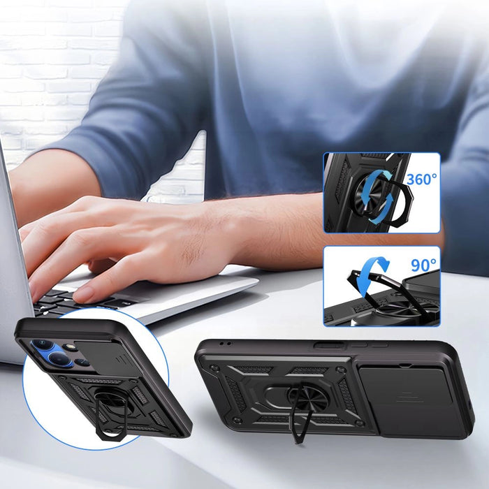 Калъф Tech-Protect CamShield Pro за Xiaomi Redmi 15C - черен