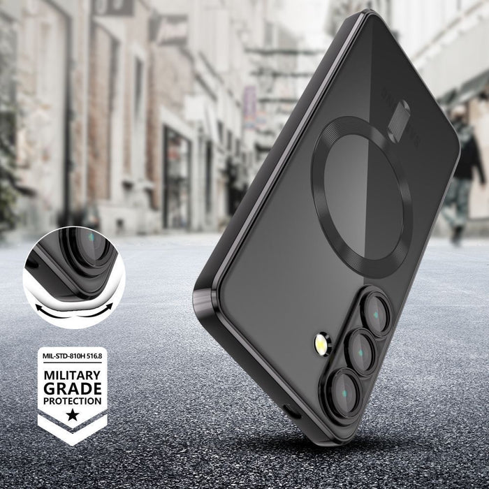 Калъф Tech-Protect MagFlex MagSafe за Samsung Galaxy S25 FE - черен