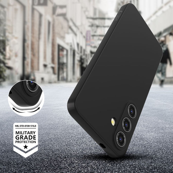 Tech-Protect Icon Case за Samsung Galaxy S25 FE - черен