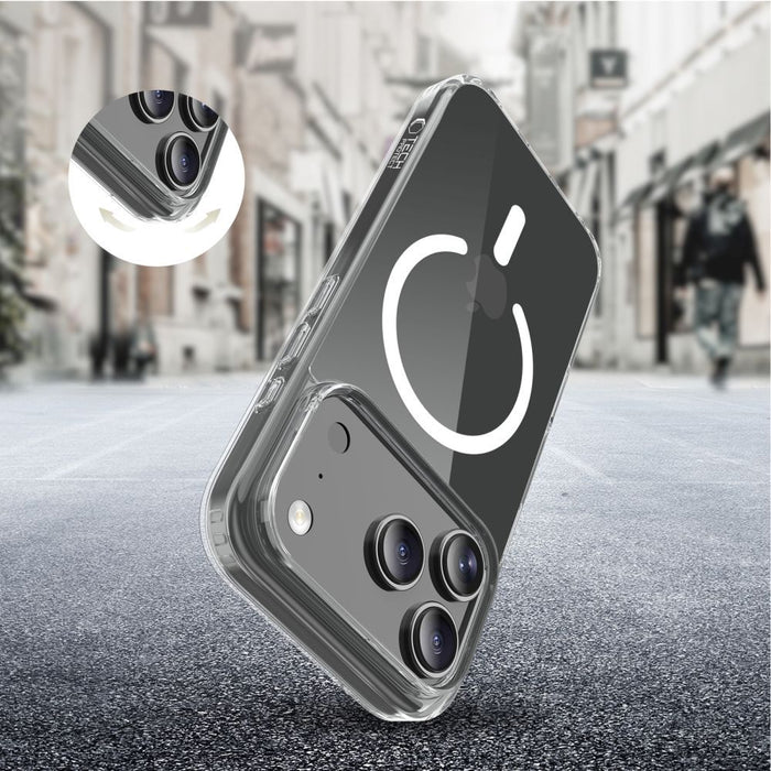 Калъф Tech-Protect FlexAir Hybrid MagSafe за Google Pixel 10 / 10 Pro - прозрачен