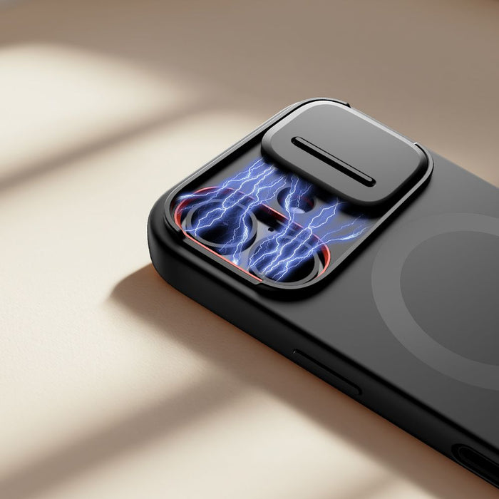 Калъф Tech-Protect Kevlar Aura MagSafe за iPhone 17 - черен