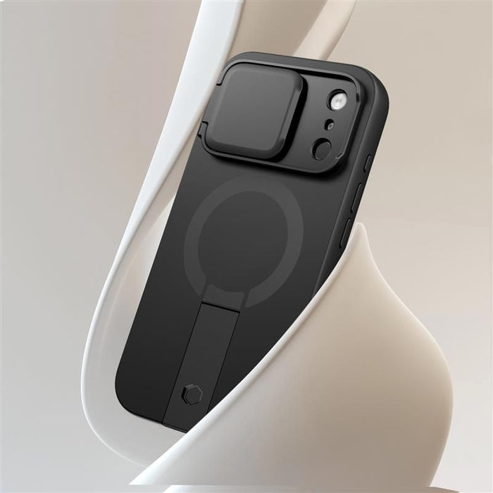 Калъф Tech-Protect Kevlar Aura MagSafe за iPhone 17 Pro - черен