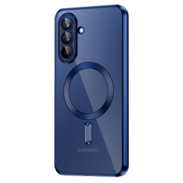 Калъф Tech-Protect MagFlex MagSafe за Samsung Galaxy A17 4G/5G - прозрачно син