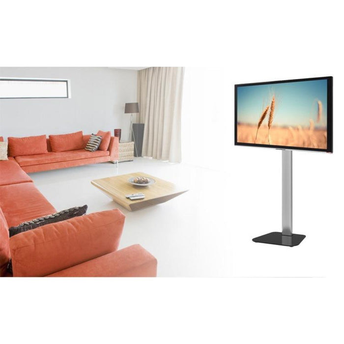 Стойка за телевизор Techly ICA-TR11 177,8 см (70") Черен, Сребрист