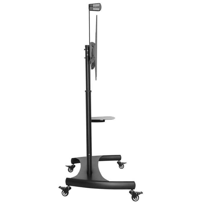 Techly Steel Trolley Floor Support с регулируема височина, за телевизор от 60" до 100"