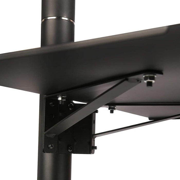 Techly Trolley Floor Stand LCD/LED/Plasma TV Stand 19"-37"