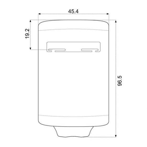 Бойлер TEDAN Hydra Pro INOX 100 литра, вертикален, неръждаем, 2 kW