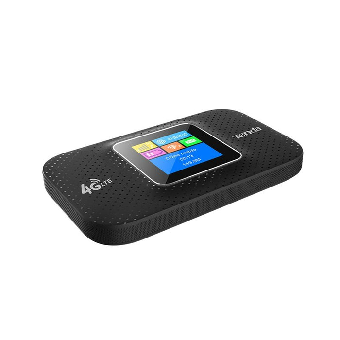 Tenda 4G185 V2.0 безжичен рутер Еднобандов (2.4 GHz) 3G 4G Черен