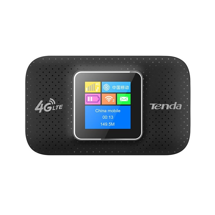 Tenda 4G185 V2.0 безжичен рутер Еднобандов (2.4 GHz) 3G 4G Черен