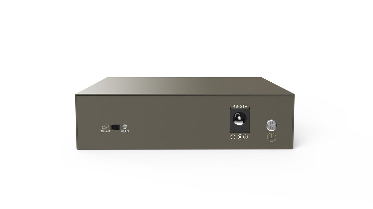 Tenda TEG1105P-4-63W-EU мрежов комутатор Gigabit Ethernet (10/100/1000) Power over Ethernet (PoE) Сив