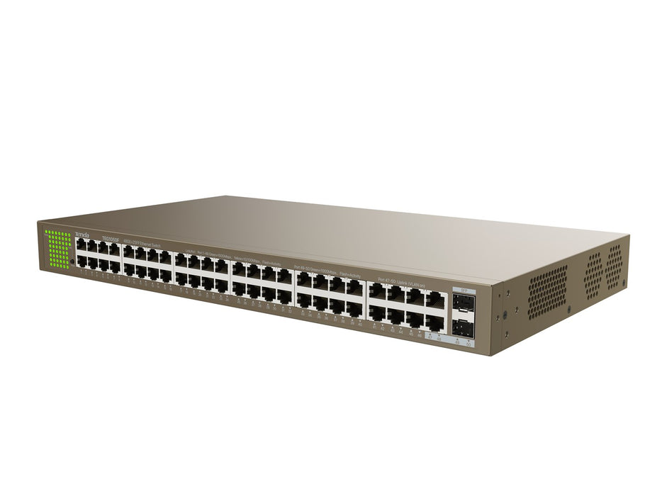 Tenda TEG1050F мрежов комутатор Unmanaged Gigabit Ethernet (10/100/1000) Сив