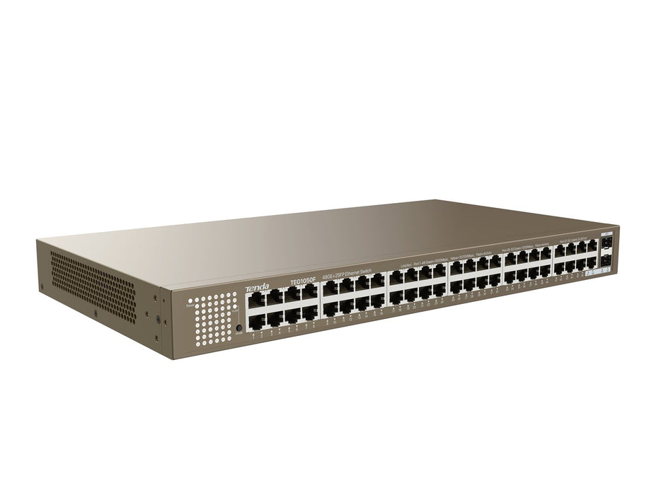 Tenda TEG1050F мрежов комутатор Unmanaged Gigabit Ethernet (10/100/1000) Сив