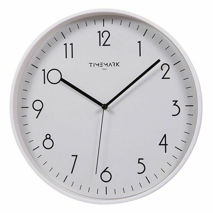 Стенен часовник Timemark Бял (30 x 30 cm)