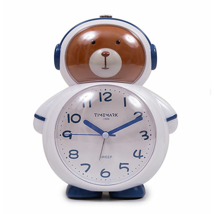 Аналогов будилник Timemark Мечка Астронавт Многоцветен Пластмаса