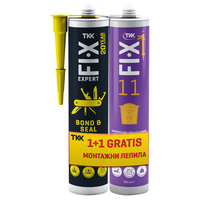 МОНТАЖНО ЛЕПИЛО TKK SEAL AND BOND + FIX11