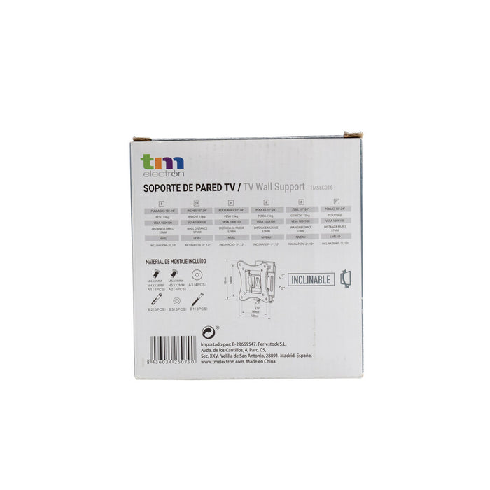 Поставка за телевизор TM Electron 15 kg 10"-24"