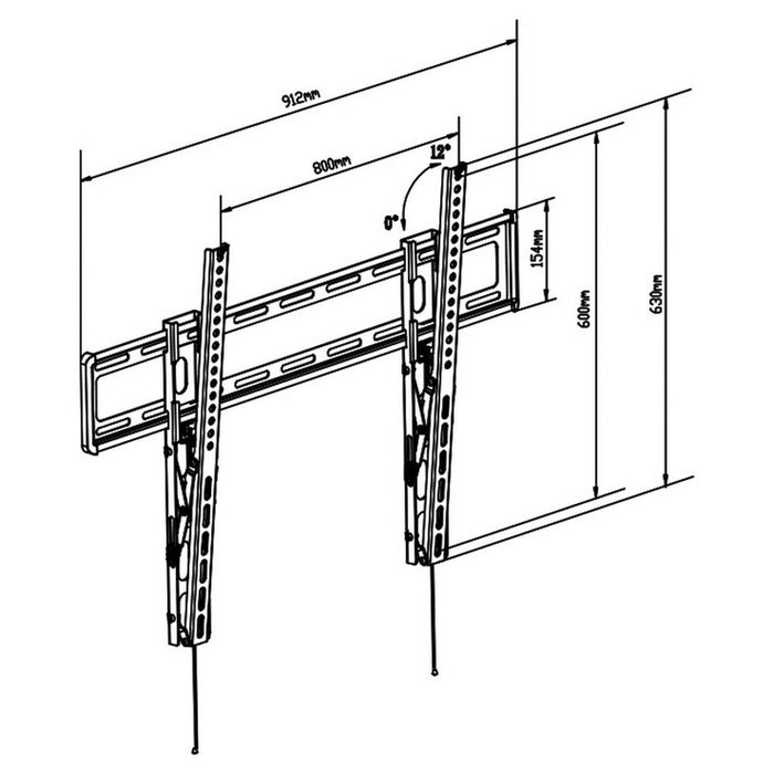 Поставка за телевизор TM Electron 60 Kg 47"-90"