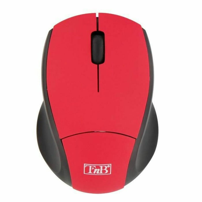 Мишка T'NB MM240RD Черен Червен Черен/Червен 1000 dpi