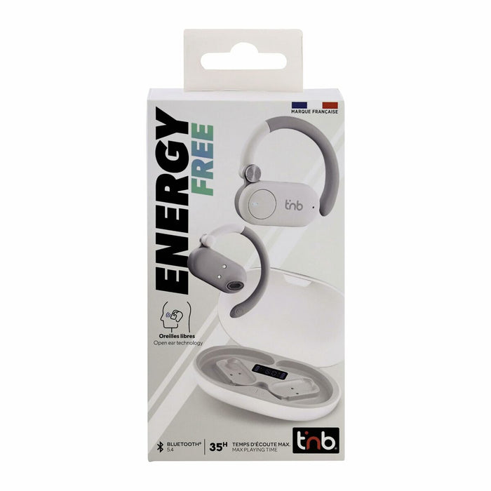 Спортни слушалки T'NB ENERGY PLUS Бял