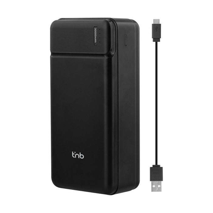 Преносима батерия Powerbank T'NB Черен 30000 mAh