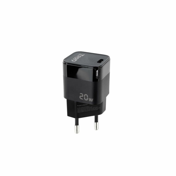 Зарядно за стена TooQ TQWC-PD20 Черен 20 W