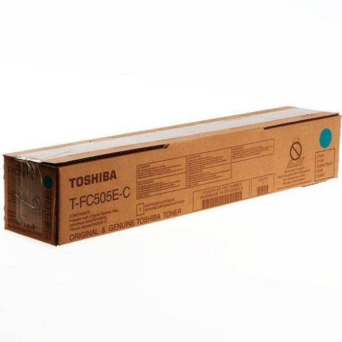 Toнер Toshiba T-FC505EC Синьо-зелен