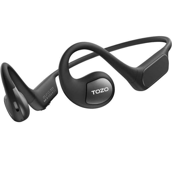 TOZO Open Real True Wireless Stereo (TWS) Headset Kostne Зарежда се чрез магнитен конектор Bluetooth Черен
