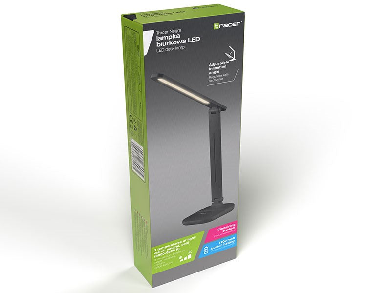 Tracer LED настолна лампа Negra черна TRAOSW47185